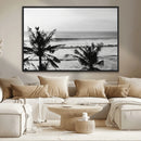 Tropical Coastline Wall Art Canvas Print – Framed Palm Trees by MyGreatCanvas | Canvas Wall Art Prints | Photo Prints & Wall Decor