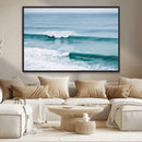Ocean Swell Wall Art Canvas Print – Framed Surf Waves Scene by MyGreatCanvas | Canvas Wall Art Prints | Photo Prints & Wall Decor