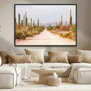 Desert Cactus Wall Art – Framed Southwestern Canvas Artwork, by MyGreatCanvas | Canvas Wall Art Prints | Photo Prints & Wall Decor