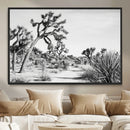 Joshua Tree Wall Art – Black & White Canvas Print, Nature by MyGreatCanvas | Canvas Wall Art Prints | Photo Prints & Wall Decor