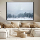 Winter Forest Wall Art Canvas Print – Framed Snowy Landscape by MyGreatCanvas | Canvas Wall Art Prints | Photo Prints & Wall Decor