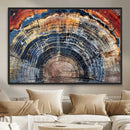 Tree Rings Wall Art Canvas Print – Framed Wood Art Picture by MyGreatCanvas | Canvas Wall Art Prints | Photo Prints & Wall Decor