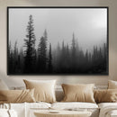 Misty Pines Wall Art Canvas Print – Framed Woodland by MyGreatCanvas | Canvas Wall Art Prints | Photo Prints & Wall Decor