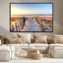 Ocean Sunset Wall Art Canvas Print – Nautical Beach