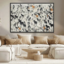 Wild Horse Stampede Wall Art Canvas Print – Monochrome by MyGreatCanvas | Canvas Wall Art Prints | Photo Prints & Wall Decor