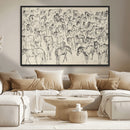 Wild Horse Stampede Wall Art Canvas Print – Monochrome by MyGreatCanvas | Canvas Wall Art Prints | Photo Prints & Wall Decor