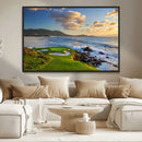 Pebble Beach Golf Links Wall Art Canvas Print – Iconic by MyGreatCanvas | Canvas Wall Art Prints | Photo Prints & Wall Decor