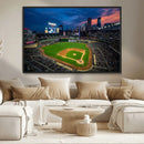 Target Field Wall Art Canvas Print – Baseball Stadium Scene, by MyGreatCanvas | Canvas Wall Art Prints | Photo Prints & Wall Decor