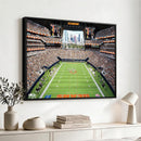 Chicago Bears Soldiers Field Wall Art Canvas Print – Framed