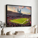 Chicago Bears Soldiers Field Wall Art Canvas Print – Framed