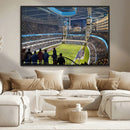Chicago Dome Stadium Wall Art Canvas Print – Framed Modern