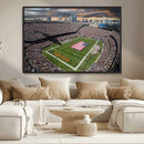 Chicago Bears Soldiers Field Wall Art Canvas Print – Framed