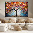 Vibrant Tree of Life Canvas Wall Art – Colorful Abstract by MyGreatCanvas | Canvas Wall Art Prints | Photo Prints & Wall Decor