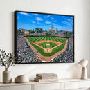 Wrigley Field Baseball Stadium Canvas Wall Art – Packed