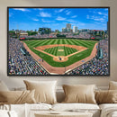 Wrigley Field Baseball Stadium Canvas Wall Art – Packed by MyGreatCanvas | Canvas Wall Art Prints | Photo Prints & Wall Decor