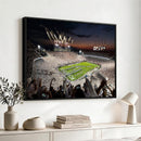 Penn State Stadium Wall Art – White Out Football Game Canvas