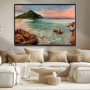 Coastal Landscape Wall Art Canvas Print – Rocky Shore and by MyGreatCanvas | Canvas Wall Art Prints | Photo Prints & Wall Decor