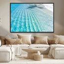 Tropical Ocean Beach Wall Art Canvas Print – Aerial Coastal by MyGreatCanvas | Canvas Wall Art Prints | Photo Prints & Wall Decor