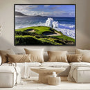 Ocean Waves Crashing Wall Art Canvas Print – Dramatic Rocky by MyGreatCanvas | Canvas Wall Art Prints | Photo Prints & Wall Decor