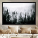 Foggy Pine Forest Canvas Wall Art by MyGreatCanvas | Canvas Wall Art Prints | Photo Prints & Wall Decor