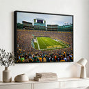 Green Bay Packers Lambeau Field Stadium Wall Art Canvas