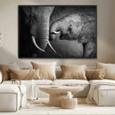 Elephant Family Wall Art Canvas, Framed Elephant Family by MyGreatCanvas | Canvas Wall Art Prints | Photo Prints & Wall Decor