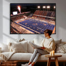 Boise State Stadium Large Wall Art Canvas Print for Living by MyGreatCanvas | Canvas Wall Art Prints | Photo Prints & Wall Decor