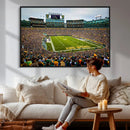 Green Bay Packers Stadium Wall Art Canvas Print, Lambeau by MyGreatCanvas | Canvas Wall Art Prints | Photo Prints & Wall Decor