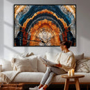 Abstract Wood Grain Canvas Print, Tree Ring Pattern Wall by MyGreatCanvas | Canvas Wall Art Prints | Photo Prints & Wall Decor