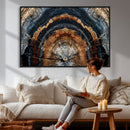 Abstract Wood Grain Canvas Print, Tree Ring Pattern Wall by MyGreatCanvas | Canvas Wall Art Prints | Photo Prints & Wall Decor
