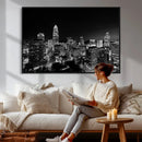 Atlanta Skyline Wall Art Canvas Print, Atlanta Downtown by MyGreatCanvas | Canvas Wall Art Prints | Photo Prints & Wall Decor