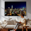 Atlanta Skyline Wall Art Canvas Print – Modern Cityscape by MyGreatCanvas | Canvas Wall Art Prints | Photo Prints & Wall Decor