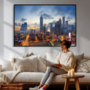 Atlanta Skyline Wall Art Canvas Print, Atlanta Downtown by MyGreatCanvas | Canvas Wall Art Prints | Photo Prints & Wall Decor