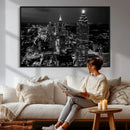 Atlanta Skyline Wall Art Canvas Print, Atlanta Downtown by MyGreatCanvas | Canvas Wall Art Prints | Photo Prints & Wall Decor