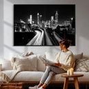 Atlanta Skyline Wall Art Canvas Print, Atlanta Downtown by MyGreatCanvas | Canvas Wall Art Prints | Photo Prints & Wall Decor