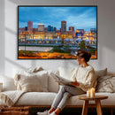Baltimore Skyline Wall Art Canvas Print, Baltimore Downtown by MyGreatCanvas | Canvas Wall Art Prints | Photo Prints & Wall Decor
