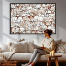 Abstract Longhorn Herd Wall Art Canvas Print - Abstract by MyGreatCanvas | Canvas Wall Art Prints | Photo Prints & Wall Decor