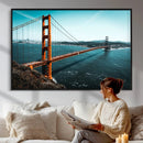 Golden Gate Bridge Wall Art Canvas Print – San Francisco by MyGreatCanvas | Canvas Wall Art Prints | Photo Prints & Wall Decor