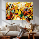 Butterfly Wall Art Canvas Print – Colorful Abstract Nature by MyGreatCanvas | Canvas Wall Art Prints | Photo Prints & Wall Decor