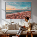 Pastel Beach Wall Art Canvas Print – Soft Coastal by MyGreatCanvas | Canvas Wall Art Prints | Photo Prints & Wall Decor