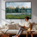 Forest Meadow Wall Art Canvas Print, Pine Tree Landscape by MyGreatCanvas | Canvas Wall Art Prints | Photo Prints & Wall Decor