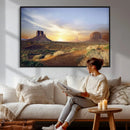 Monument Valley Desert Wall Art Canvas Print, Southwest by MyGreatCanvas | Canvas Wall Art Prints | Photo Prints & Wall Decor