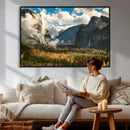 Yosemite Valley River Wall Art Canvas Print by MyGreatCanvas | Canvas Wall Art Prints | Photo Prints & Wall Decor