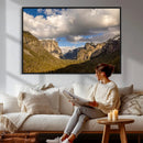 Yosemite Valley River Landscape Wall Art Canvas Print, by MyGreatCanvas | Canvas Wall Art Prints | Photo Prints & Wall Decor