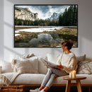 Yosemite Valley Mountain Wall Art Canvas Print, Granite by MyGreatCanvas | Canvas Wall Art Prints | Photo Prints & Wall Decor