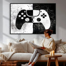 Abstract Gaming Controller Wall Art Canvas Print by MyGreatCanvas | Canvas Wall Art Prints | Photo Prints & Wall Decor