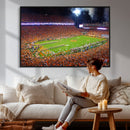 Clemson Football Stadium Wall Art Canvas Print, College by MyGreatCanvas | Canvas Wall Art Prints | Photo Prints & Wall Decor