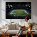 Detroit Lions Stadium Wall Art Canvas Print, Football Field by MyGreatCanvas | Canvas Wall Art Prints | Photo Prints & Wall Decor