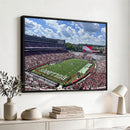 Georgia Bulldogs Stadium Wall Art Canvas Print, Sanford