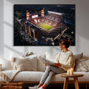Oklahoma Memorial Stadium - Gaylord Memorial Stadium Wall by MyGreatCanvas | Canvas Wall Art Prints | Photo Prints & Wall Decor